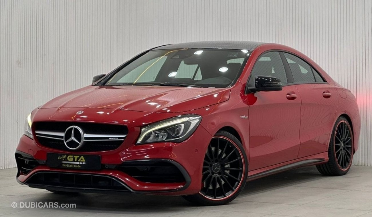 Mercedes-Benz CLA 45 AMG Std 2018 Mercedes Benz CLA45 AMG 4MATIC, Warranty, Service History, Full Options, GCC