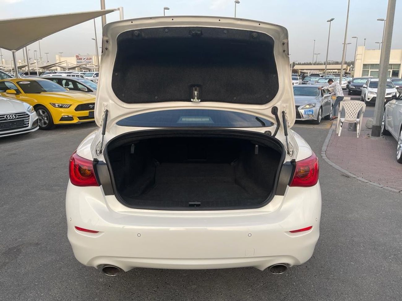 Infiniti Q50 Premium BMW 530_Gcc_2012_Excellent_Condition _Full option