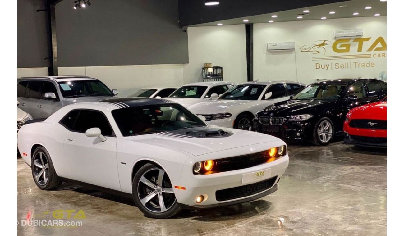 Dodge Challenger 2018 Dodge Challenger R/T Plus, Warranty+Service Contract, GCC, Low Kms