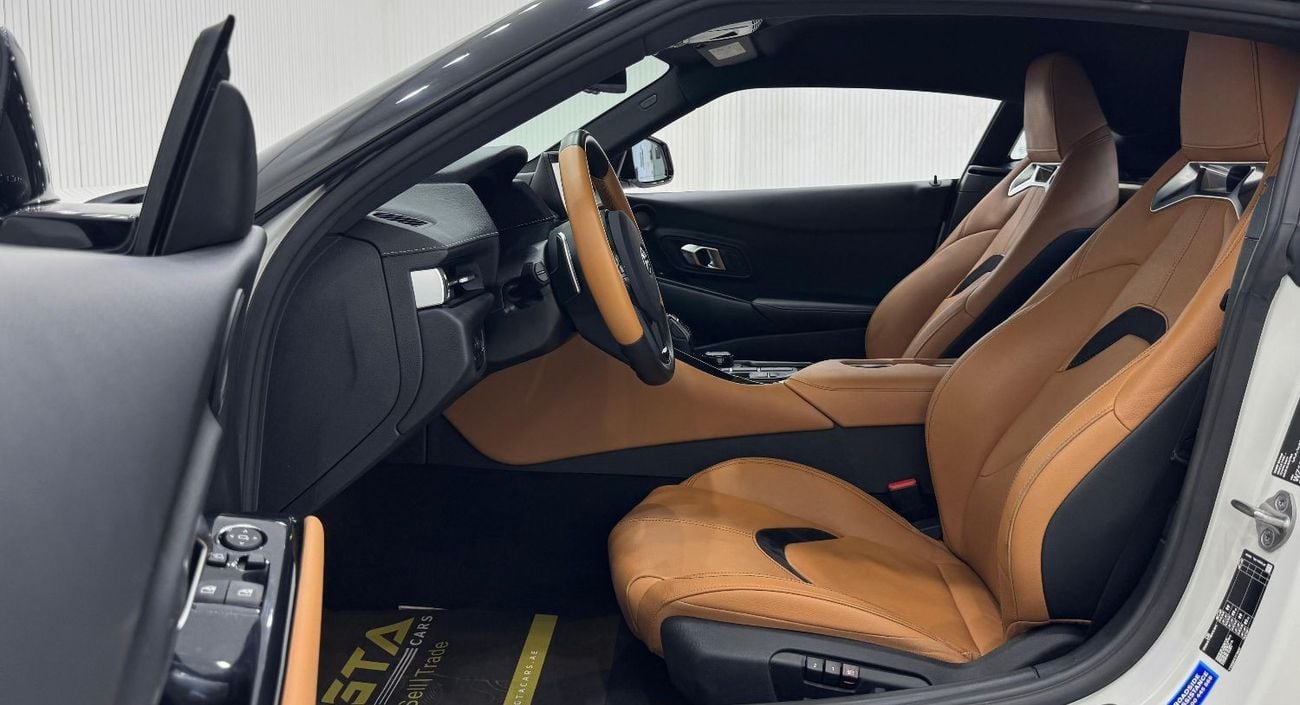 تويوتا سوبرا GR 3.0L A/T 2023 Toyota Supra GR, 2026 Toyota Warranty, Toyota Service Pack, Carbon Fiber Package, L