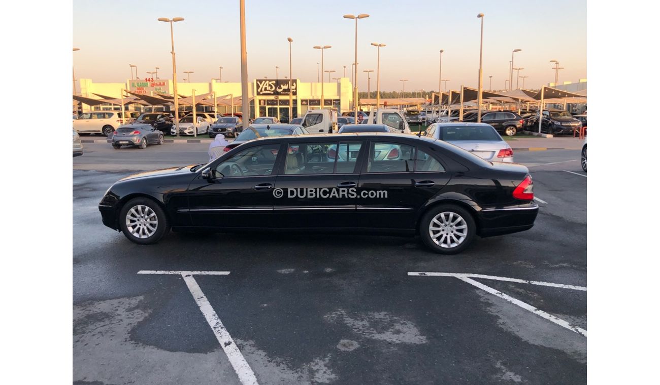 مرسيدس بنز E 350 موديل 2007 خليجي فل مواصفات كراسي جلد ومثبت سرعه وتحكم كهربي كامل ونظام صوت ممتاز وكاميرا خلفيه ومدخ