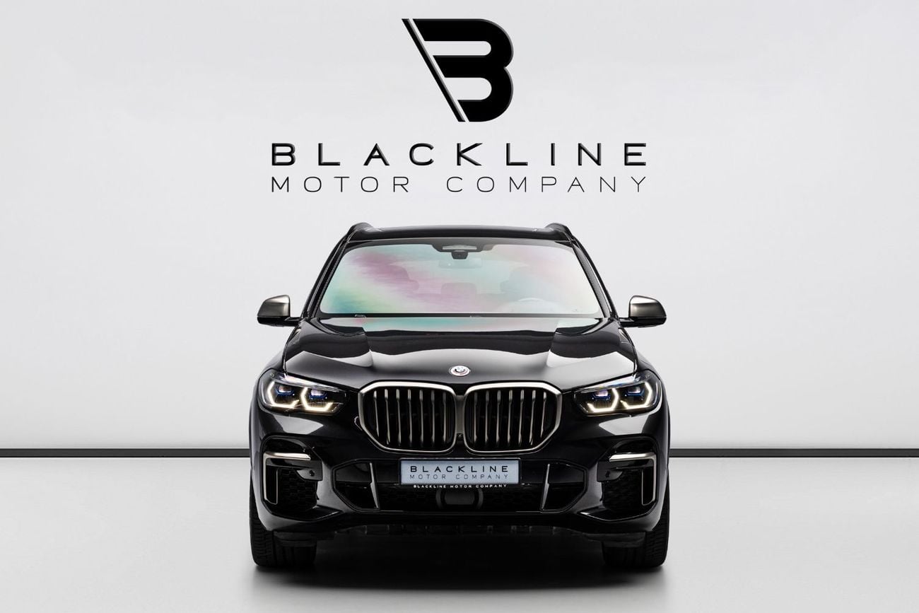 بي أم دبليو X5 XDRIVE M50I BUY NOW, PAY 2027 | THE BLACKLINE STANDARD | 2027 BMW Warranty + Service Contract, GCC