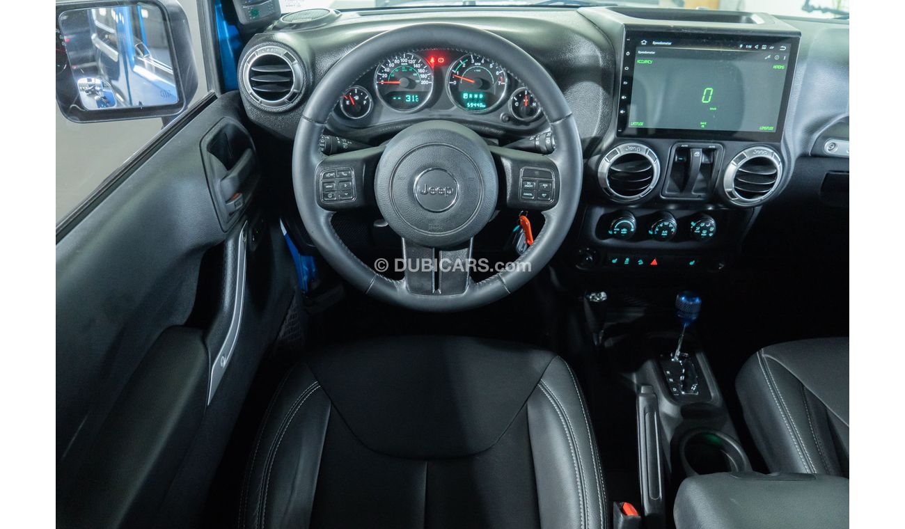 جيب رانجلر 2016 Jeep Wrangler Sahara / Jeep Warranty until 08/01/2022 or 100k kms!