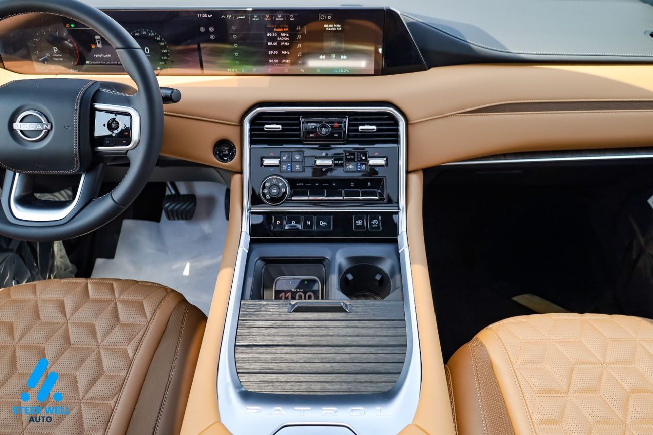 Nissan Patrol LE PLATINUM CITY 2026 GCC 3.5 Twin Turbo | TAN interior | AWD | 9AT | 8 Seater SUV | Export Only