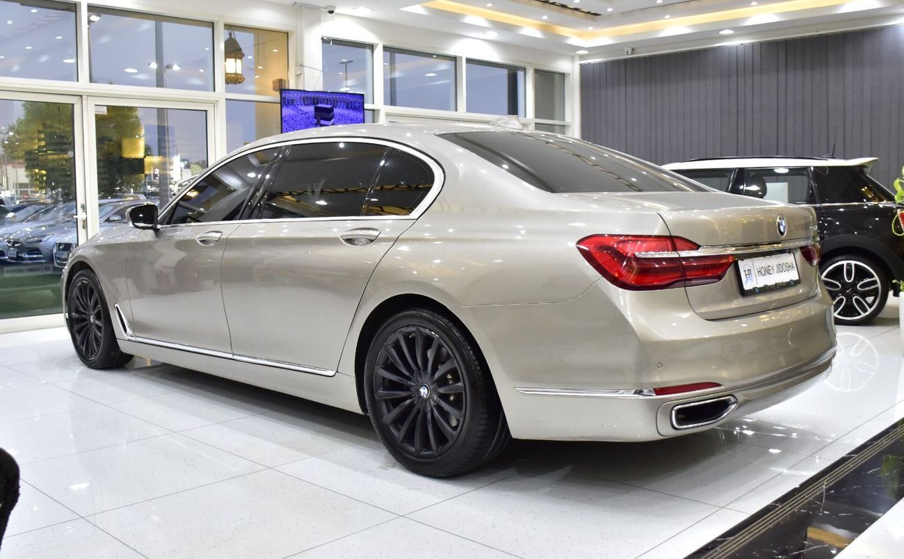 BMW 730Li EXCELLENT DEAL for our BMW 730Li ( 2017 Model ) in Beige Color GCC Specs