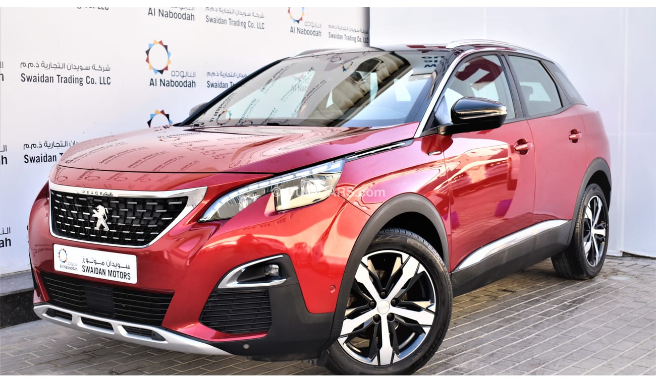 Used Peugeot 3008 1.6L GT LINE GCC RAMADAN OFFER INSURANCE/SERVICE