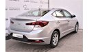 Hyundai Elantra AED 879 PM | 1.6L GL GCC DEALER WARRANTY
