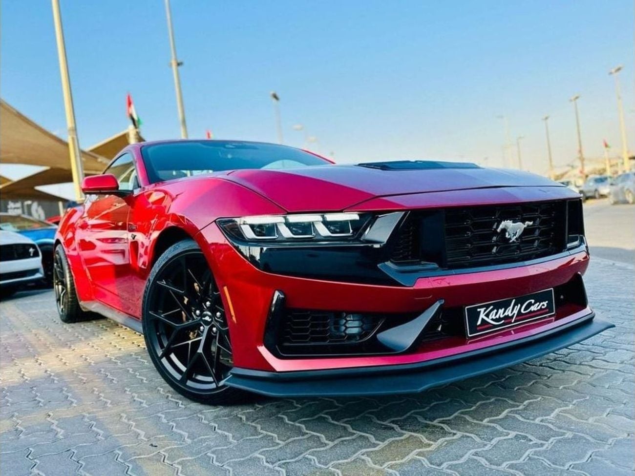 Ford Mustang STD EcoBoost 2.3L Coupe A/T | Monthly AED 2200/- | 0% DP | Blindspot | Digital Cluster | # 12039