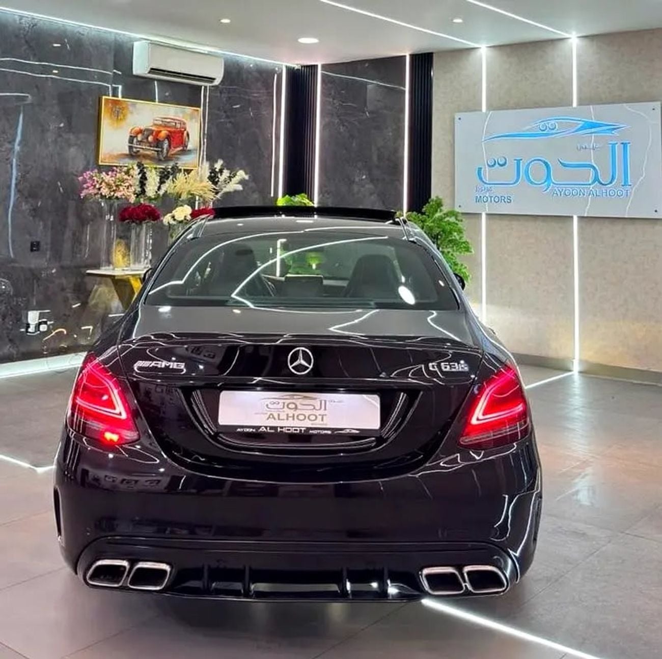 مرسيدس بنز C 63 S ELITE AMG SPECIAL MERCEDES C63S V8 || GCC || TOP OPTIONS || FORGED CARBON FIBER || RADAR LANE ASSIST
