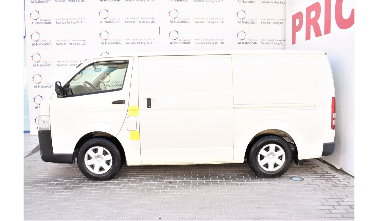 Toyota Hiace 2.7L GL M/T WITH REAR A/C UNIT VAN 2017 GCC