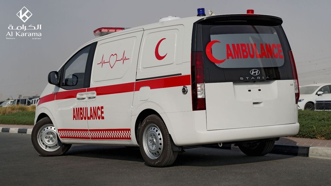 هيونداي ستاريا 3.5L Petrol V6 – Fully Equipped Patient Transport Unit