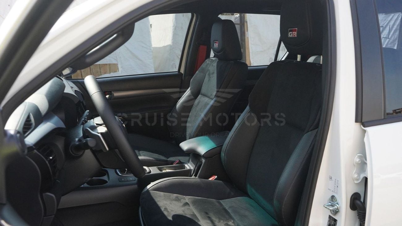 Toyota Hilux GR Sport 2.8L - Automatic . Diesel . Four Wheel Drive . 5 Seats . 4 Doors - White