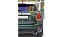 Mini Cooper S Countryman EXCELLENT DEAL for our Mini Countryman Cooper S All4 ( 2018 Model! ) in Green Color! GCC Specs