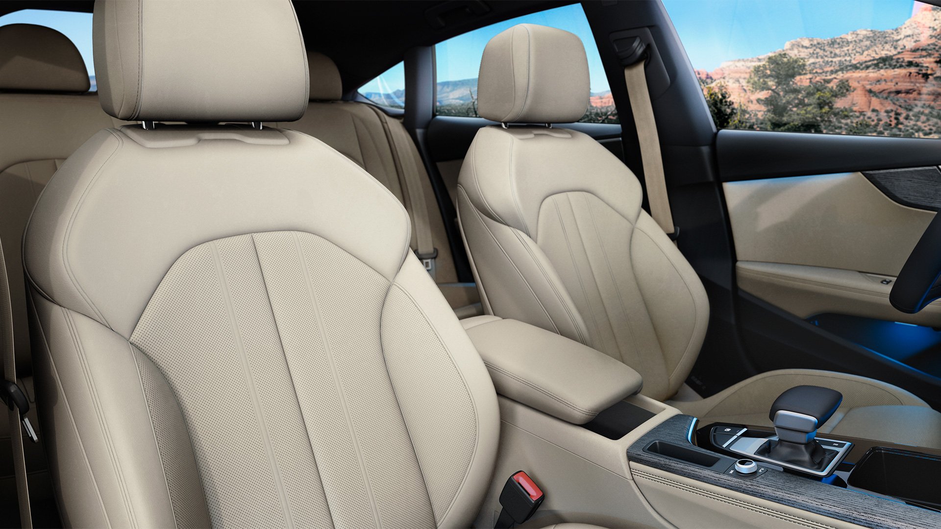 Audi A5 interior - Seats