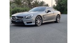 مرسيدس بنز SL 500 مرسيدس بنز SL500  خليجي 2013 بدي كت SL63 بحالة  جيدة