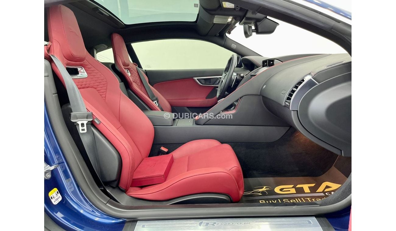جاكوار F Type 2021 Jaguar F-Type R Dynamic, Full Jaguar History, Jaguar Warranty/Service Contract 2025, GCC
