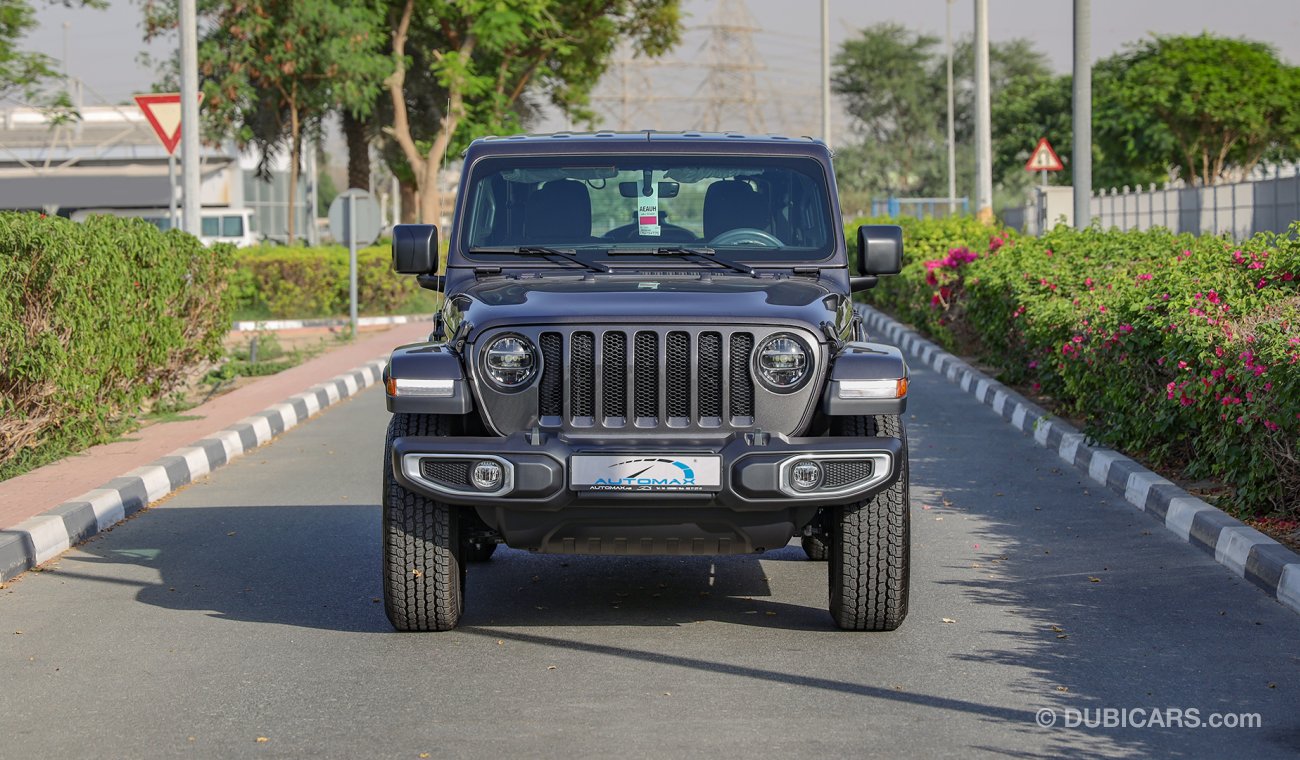 Jeep Wrangler Unlimited Sahara V6 , GCC , 2021 , 0Km , W/3 Yrs or 60K Km WNTY @Official Dealer