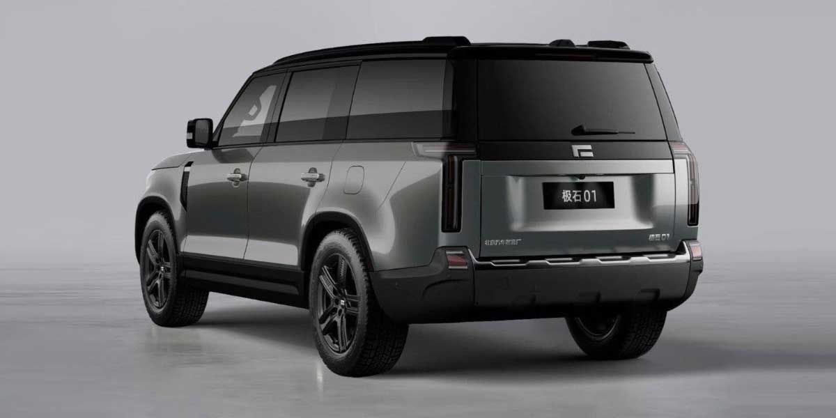 Polestone 01 exterior - Rear Left Angled