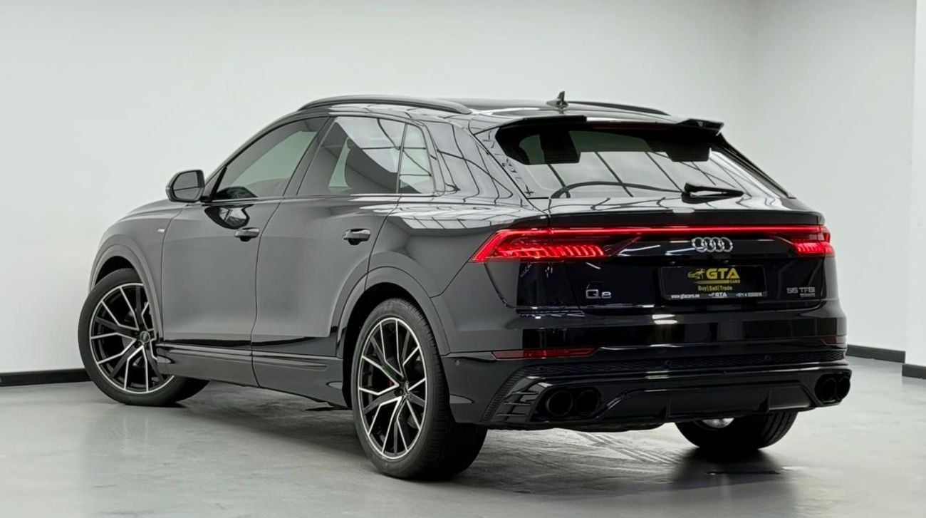 Audi Q8 55 TFSI quattro S-Line 3.0L (340 HP) 2021 Audi Q8 55 TFSI Quattro S-Line, Warranty, Full Audi Servic