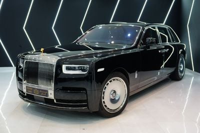 Rolls Royce Phantom STD 2018 Rolls-Royce Phantom VIII, Rear Entertainment, Starlight Headliner, Very Low KM, GCC Specs!!