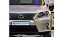 لكزس RX 350 LEXUS RX 350 2015 Model! With SERVICE HISTORY Gold Color GCC SPECS