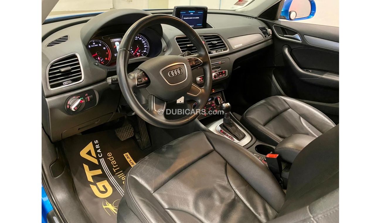 Audi Q3 2016 Audi Q3 S-line 35TFSI Quattro, Audi Warranty-Service Contract-Service History, GCC