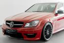 Mercedes-Benz C 63 AMG Std 2013 Mercedes-Benz C63 AMG Performance Pack / Full-Service History