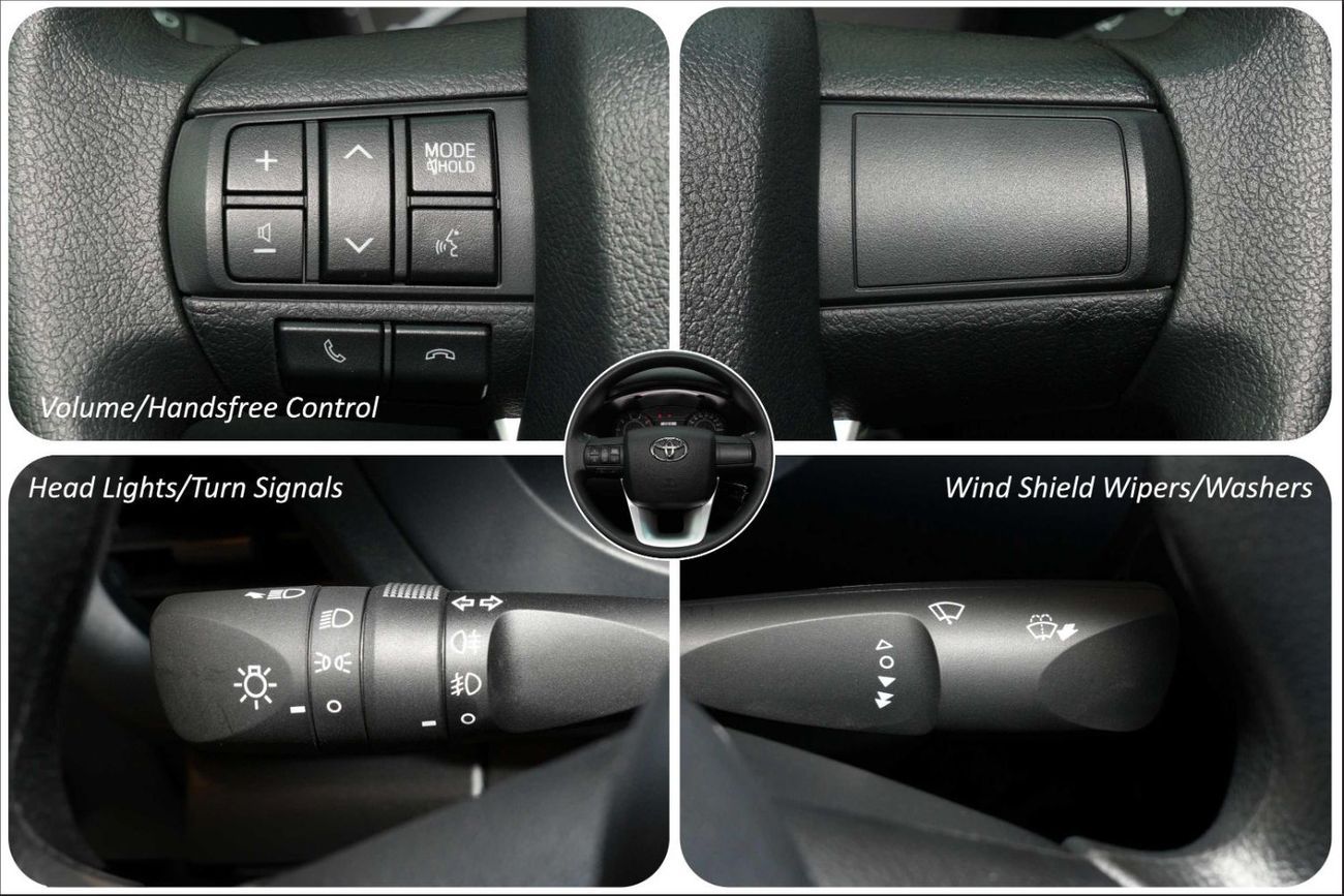 Toyota Hilux 2.4L 4X4 D/C STD(i) M/T DIESEL