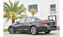 إنفينيتي Q50 Immaculate Inside & Out - Fully Loaded - AED 1,743 Per Month - 0% DP