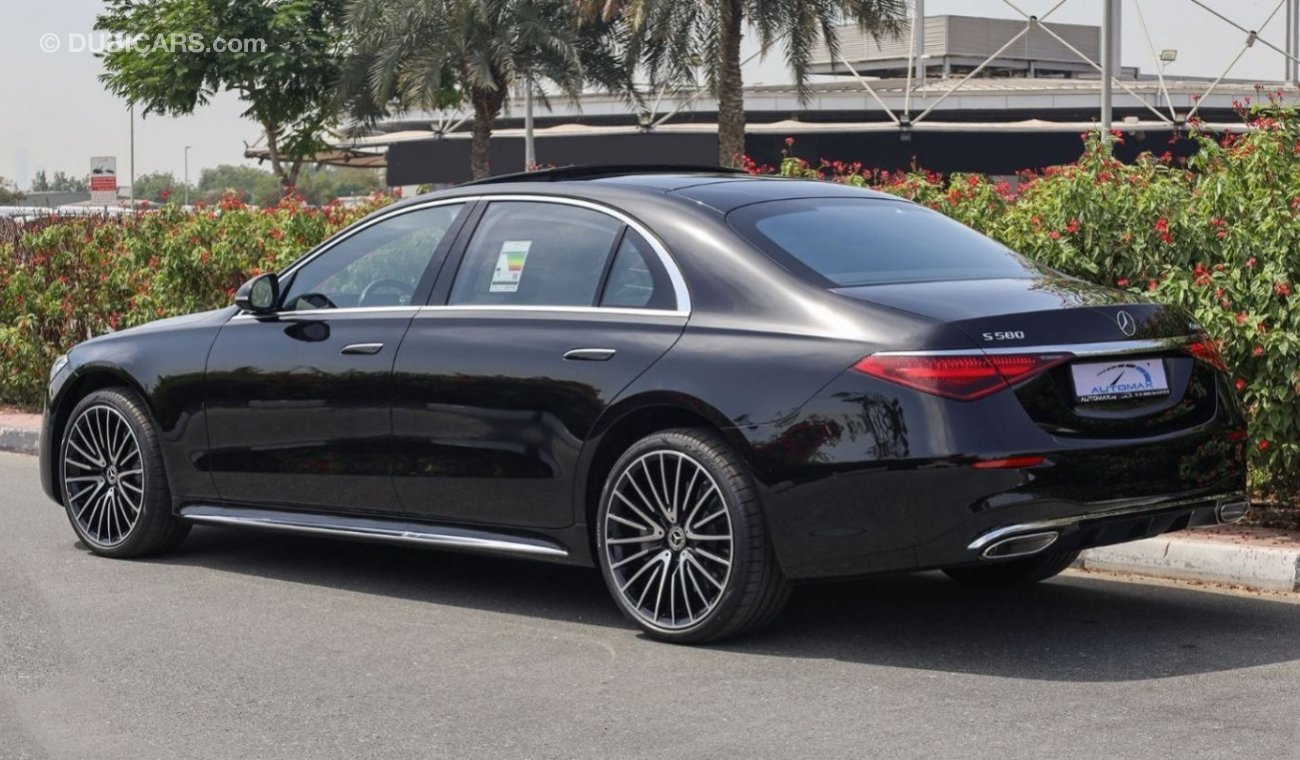 مرسيدس بنز S 580 4Matic V8 4.0L , 2023 GCC , 0Km , With 2 Years Unlimited Mileage Warranty