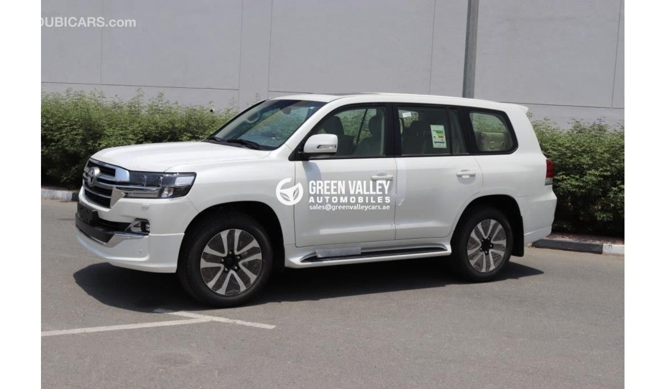 Toyota Land Cruiser 4.6l GXR GT//2019(Export Only)-White Pearl Inside Beige