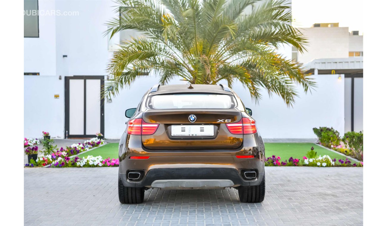 BMW X6 Xdrive50i - Agency Warranty - AED 1,939 Per Month - 0% DP