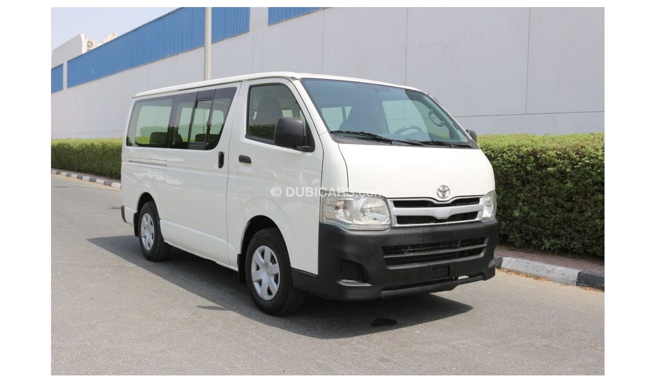 Toyota Hiace GL - Standard Roof TOYOTA HIAC 2013 PETROL 14 PASSENGER