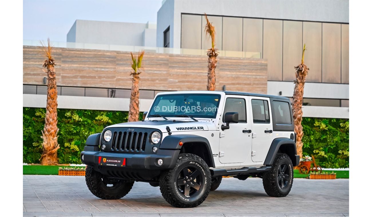 Jeep Wrangler Unlimited Big Bear Edition | 2,135 P.M | 0% Downpayment | Full Option | Perfect Condition!