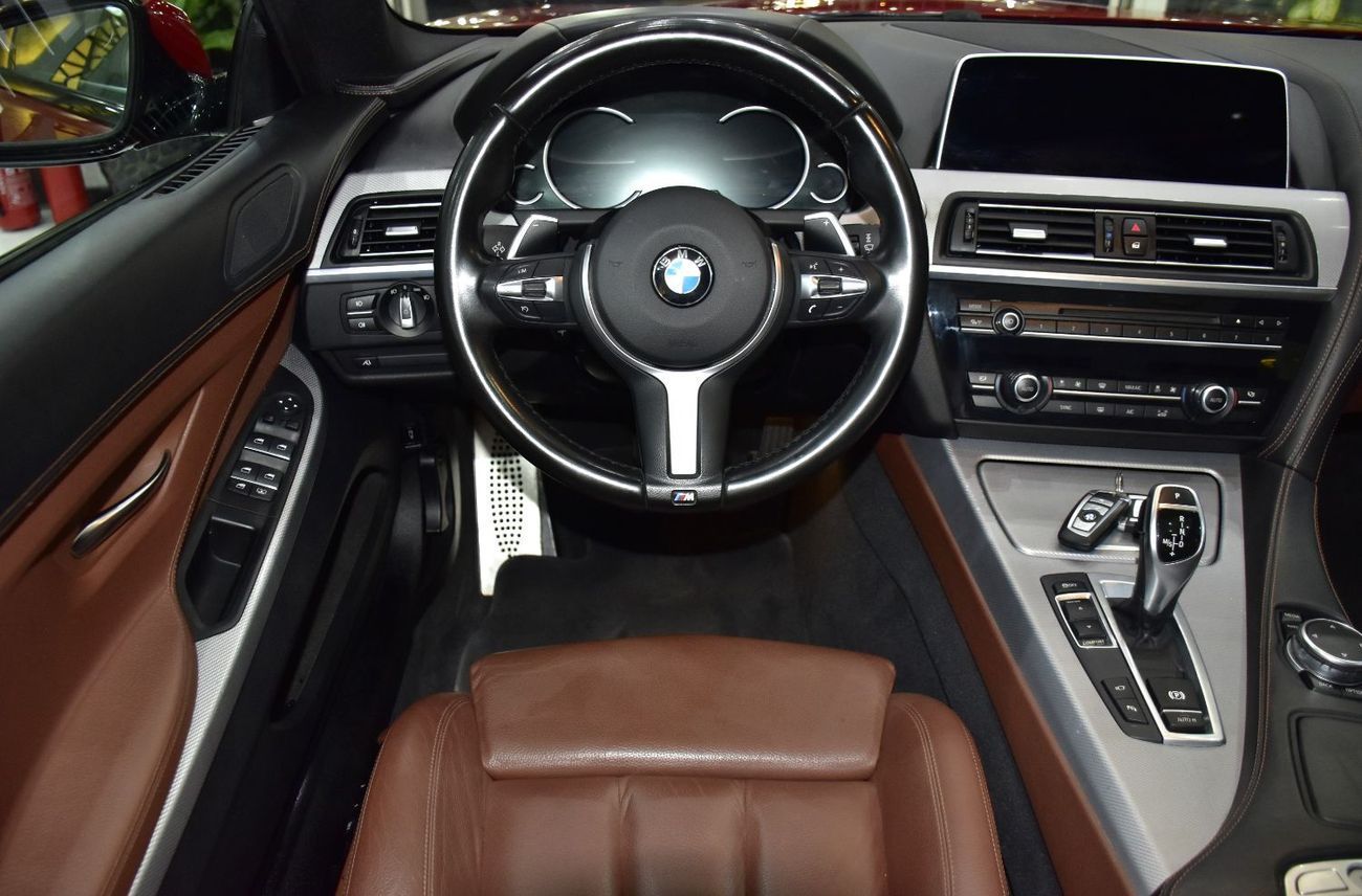 BMW 640i STD EXCELLENT DEAL for our BMW 640i GranCoupe M-Kit ( 2016 Model ) in Red Color GCC Specs