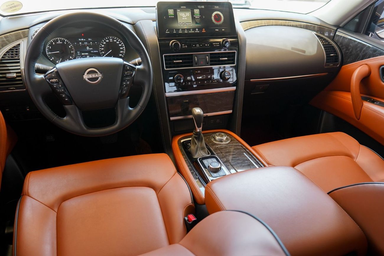 Nissan Patrol Nissan Patrol SE Titanium 2022 GCC under Agency Warranty with Flexible Down-Payment/ Flood Free.