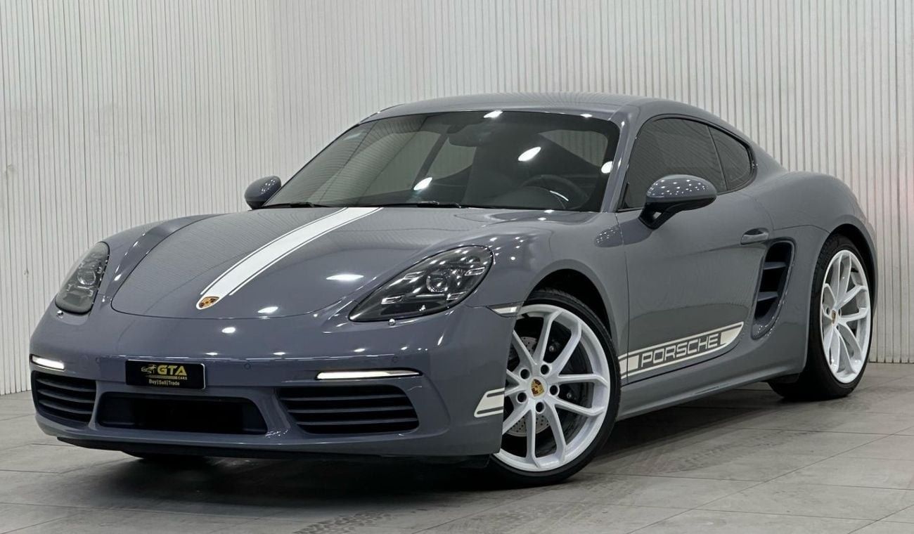 Porsche 718 Cayman Std 2.0L A/T 2023 Porsche 718 Cayman Style Edition, Agency Warranty Till Aug/25, Full Service Histor