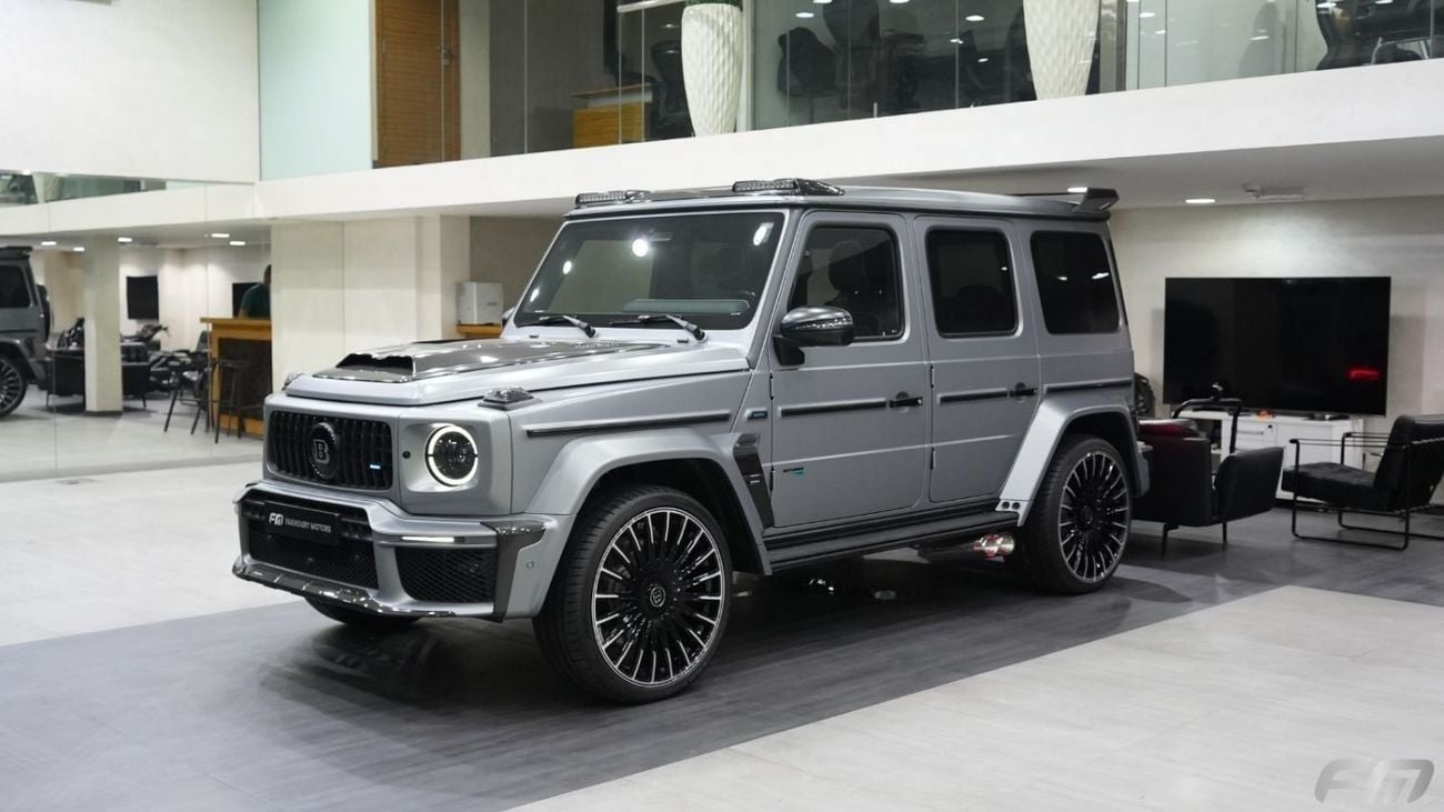 Mercedes-Benz G 63 AMG ORIGINAL BRABUS G700 2025 WITH CERTIFICATE – BRABUS CERTIFIED COMPLETE BUILD