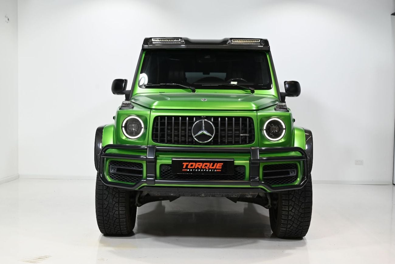 Mercedes Benz G 63 AMG 4X4²  2022 Mercedes-Benz G63 AMG 4x4², 2028/11 Mercedes Warranty, 2026/11 Mercedes Service Pack, GCC