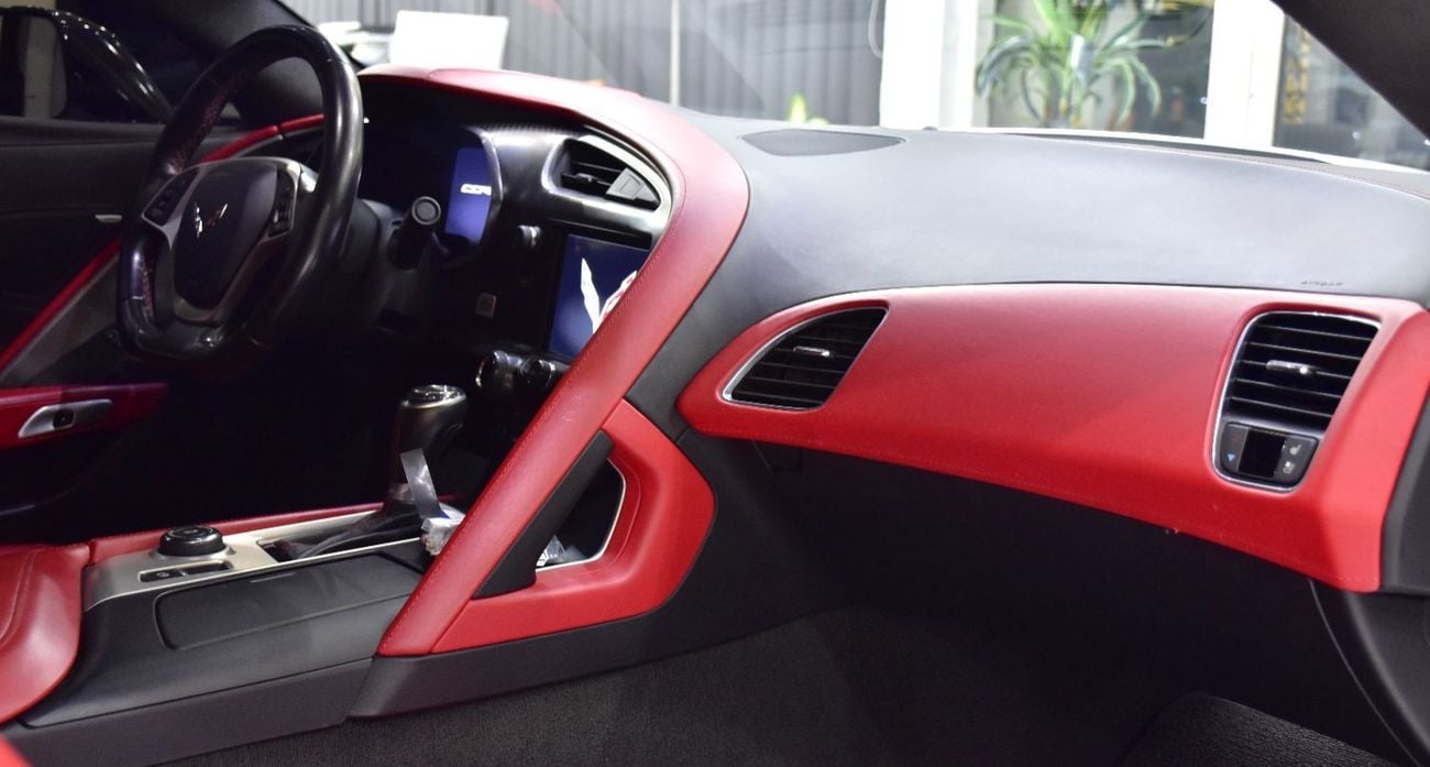 Chevrolet Corvette EXCELLENT DEAL for our Chevrolet Corvette C7 Stingray ( 2016 Model ) in White Color GCC Specs