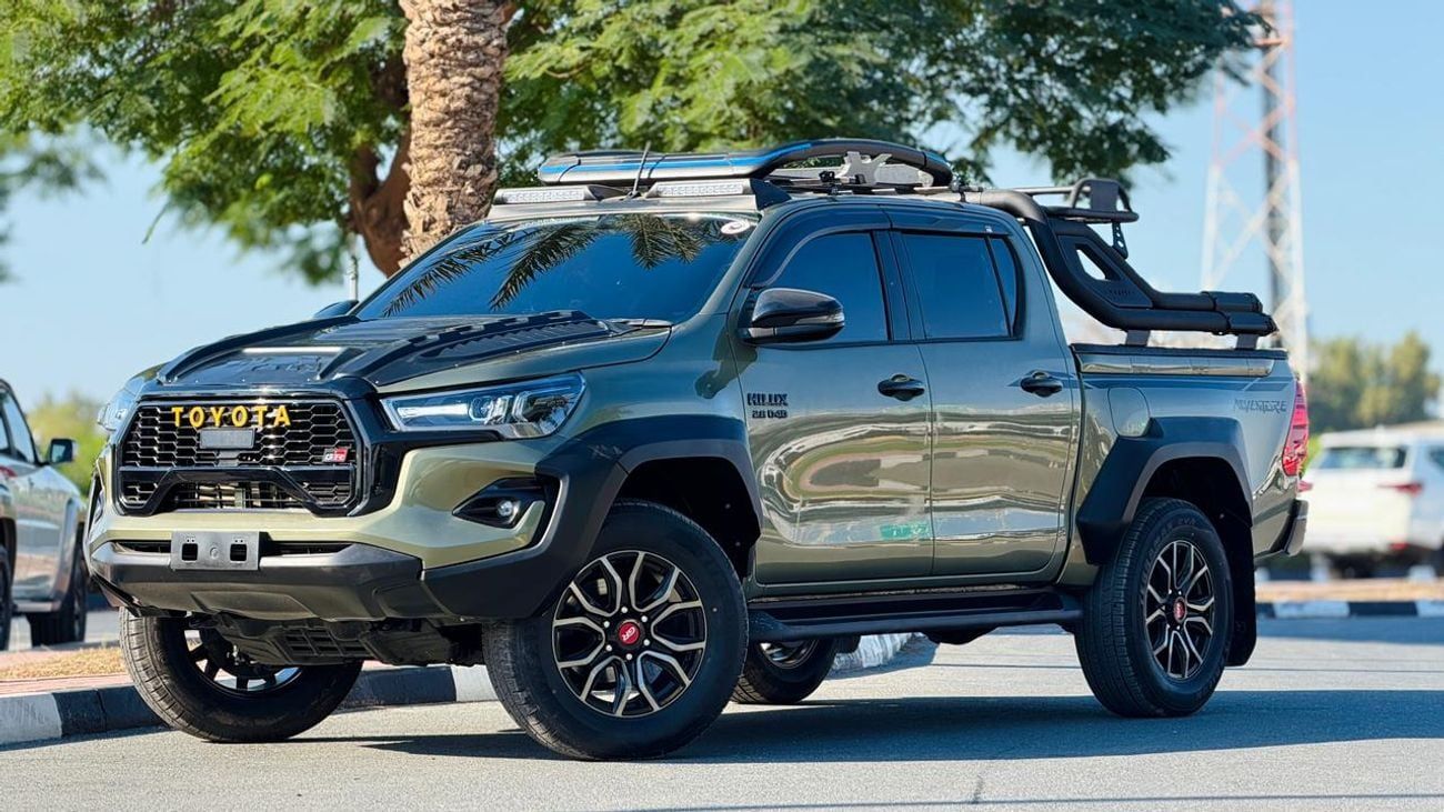 Toyota Hilux GR SPORTS BODY KIT INSTALLED | AT | SPORTS BAR WITH BASKET | LEATHER SEATS | 2.8L DIESEL | RHD