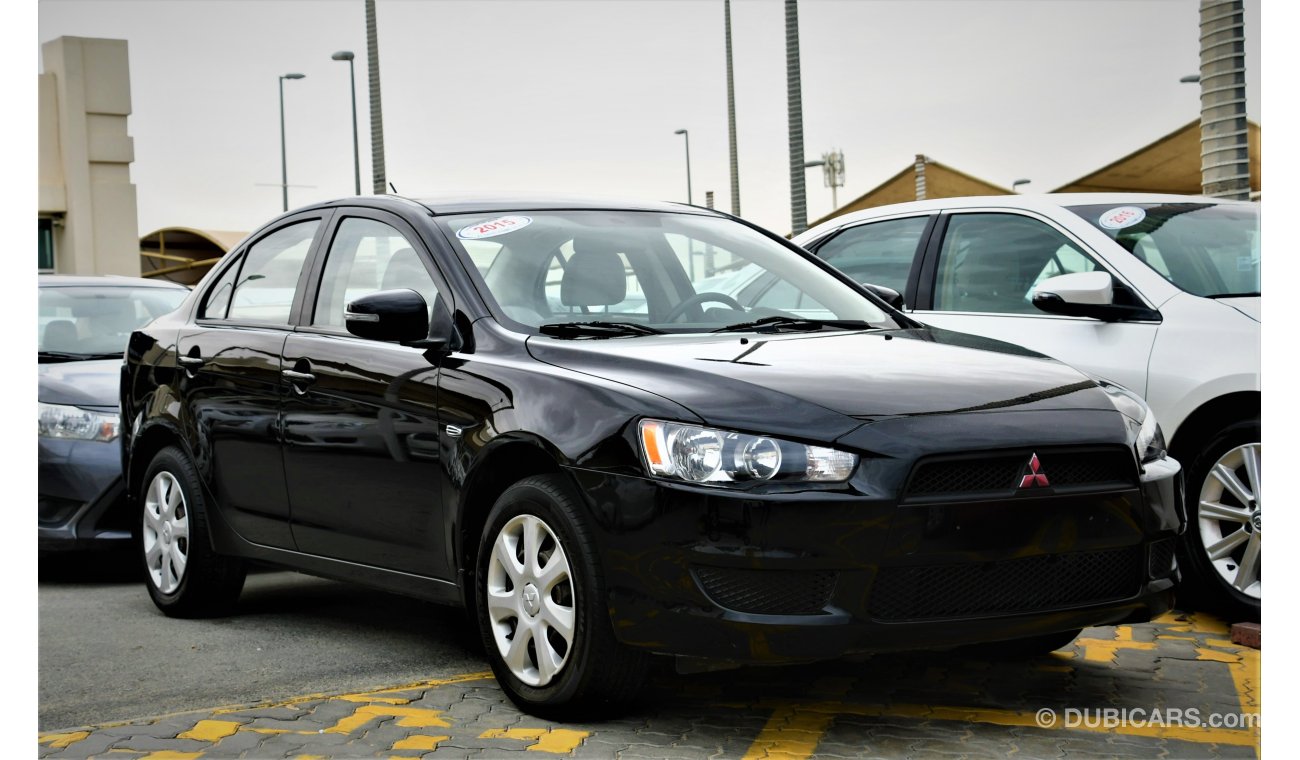 Mitsubishi Lancer 2015 BLACK GCC NO ACCIDENT NO PAINT PERFECT