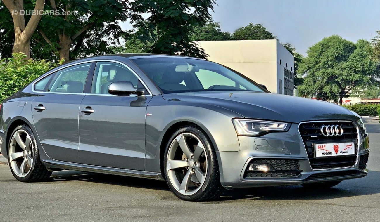 Audi A5 GCC - Sline 2.0 Quattro - Agency Maintained - 100% accident free - Bank Finance Available - Wrranty