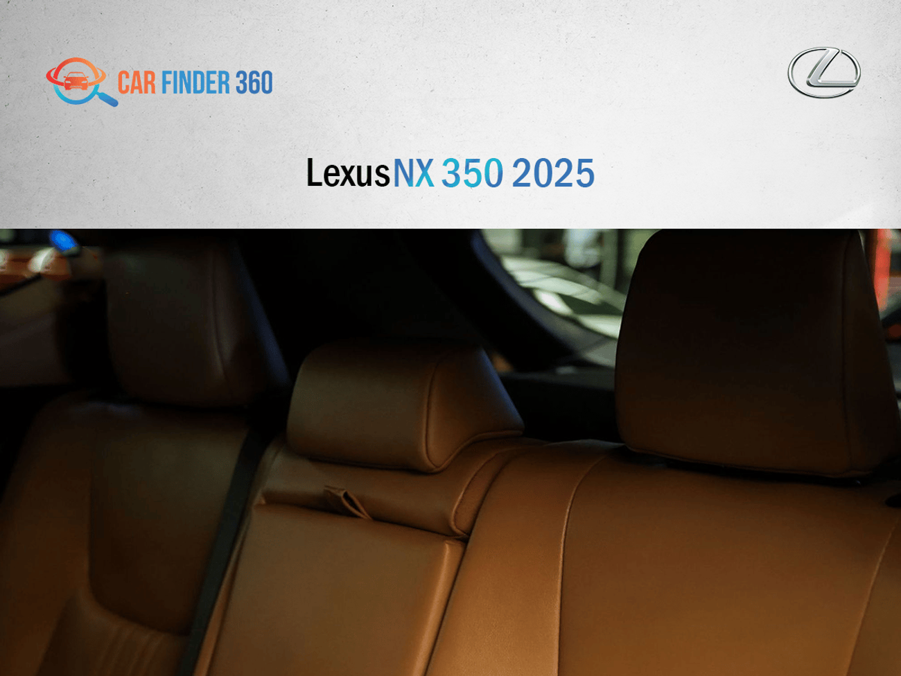 Lexus NX350 Lexus NX 350 2025 (Export Only)