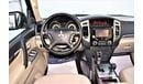 Mitsubishi Pajero AED 1566 PM 3.0L GLS 4WD V6 GCC WARRANTY