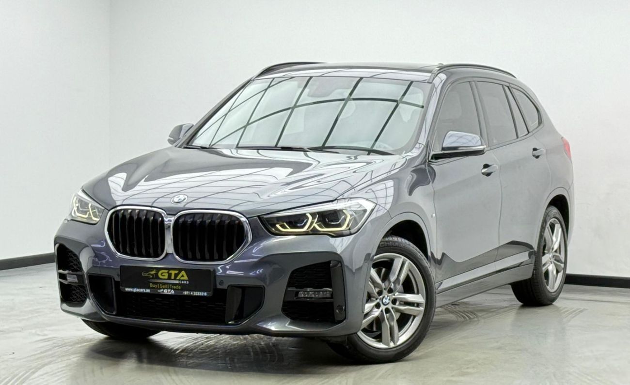 بي أم دبليو X1 sDrive 20i M Sport 2.0L 2021 BMW X1 sDrive20i M Sport, 2026 BMW Warranty + Service Pack, Full BMW Se