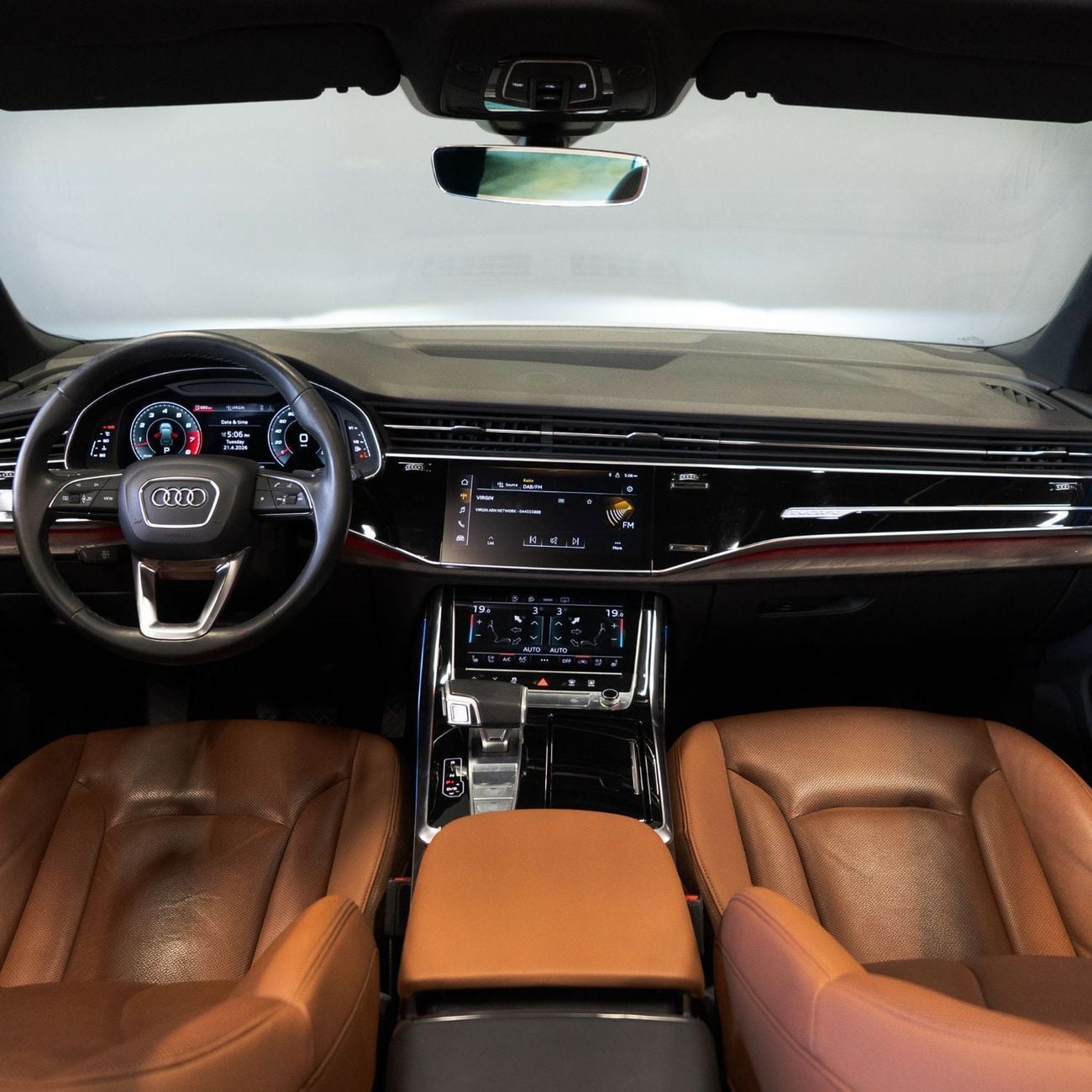 Audi Q7 55 TFSI quattro S-Line 3.0L AED  2,299 P.M • 0% Downpayment • Audi Q7 55 TFSI quattro S-Line • 1 Yea