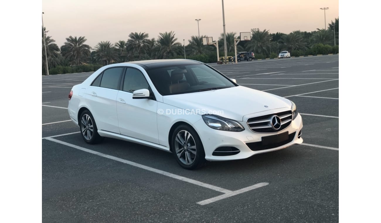 Mercedes-Benz E 250 MODEL 2015 GCCCAR PERFECT CONDITION FULL ORIGINAL PAINT FULL OPTION PANORAMIC ROOF LEATHER SEATS NAV