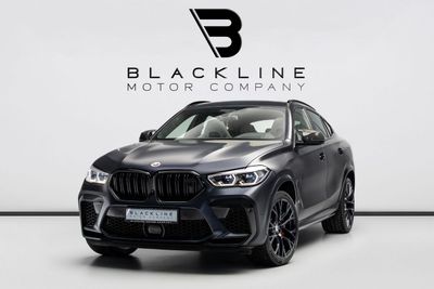 بي أم دبليو X6 M STD BUY NOW, PAY 2027 | THE BLACKLINE STANDARD | BMW Warranty + Service, GCC, Low KMs