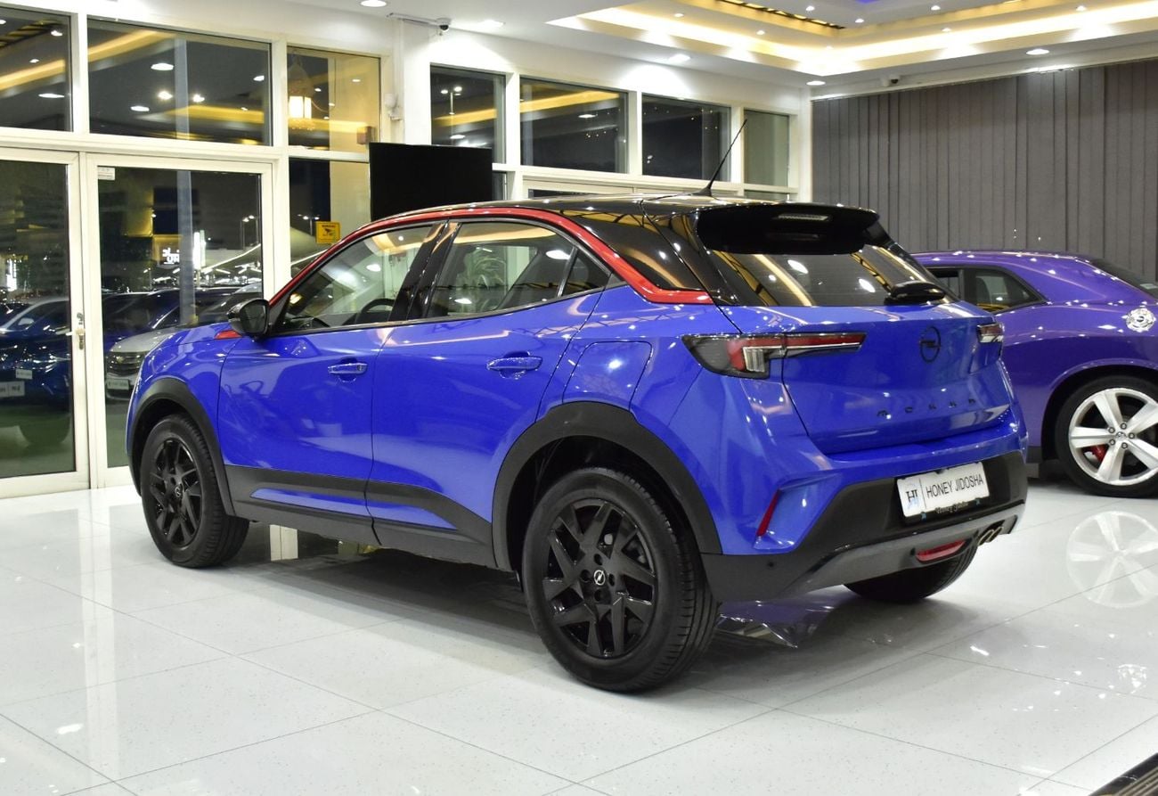 Opel Mokka EXCELLENT DEAL for our Opel Mokka 1.2L ( 2022 Model ) in Blue Color GCC Specs